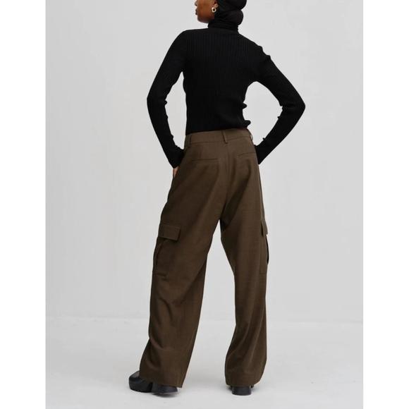 NEW BIRGITTE HERSKIND louis cargo pant in black - Picture 2 of 6
